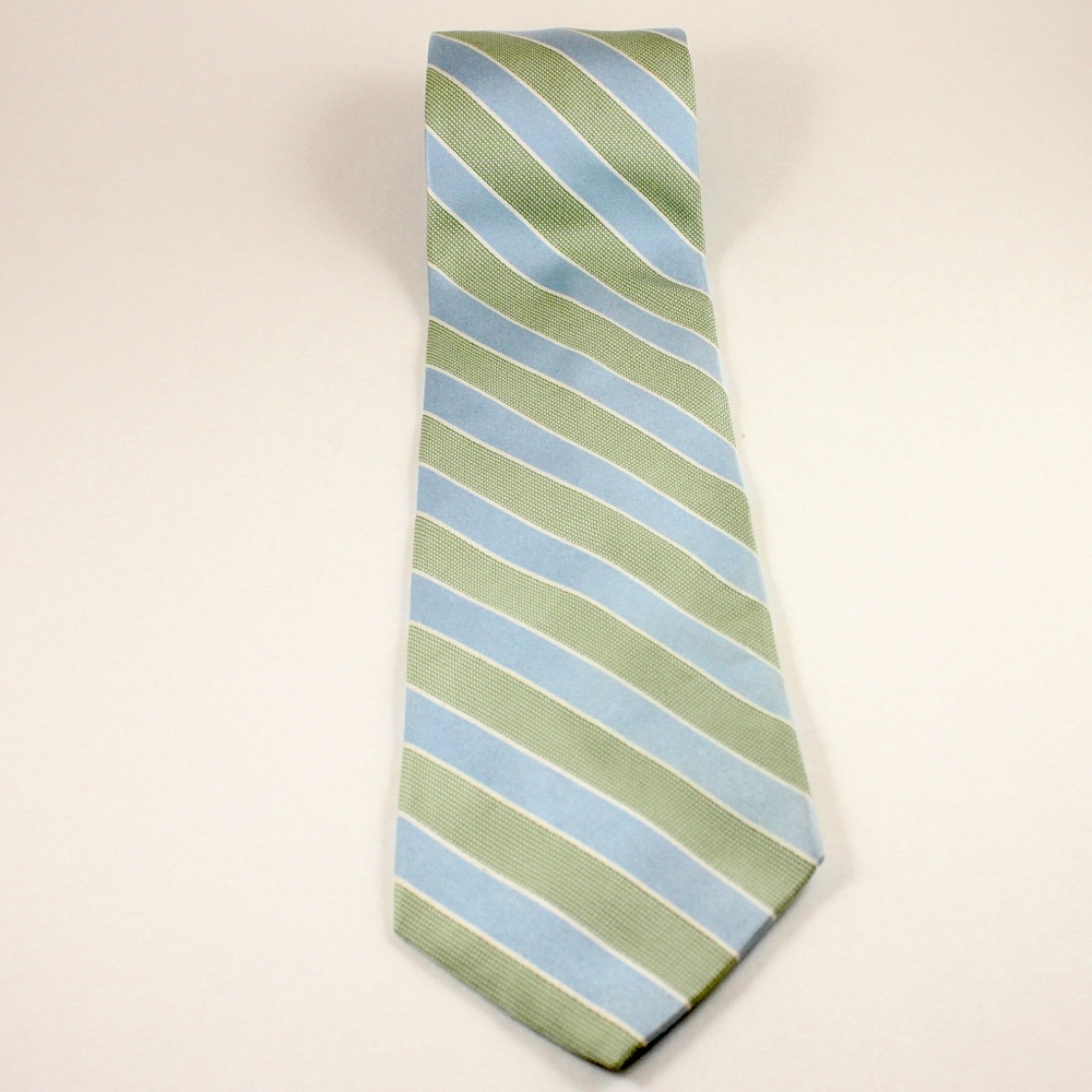 Tommy Hilfiger Silk Tie Blue/Green Men's